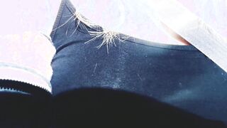 I got turned on inside the vehicle everyday. I try to behave baby. Blonde No bra wish I could take out
