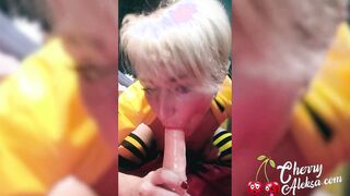 Bae Blonde Passionate Play Butt Hole Vibrator before Bedtime - Private