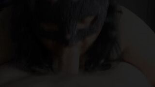EASTERN milf, face fucking an 8-INCH penis