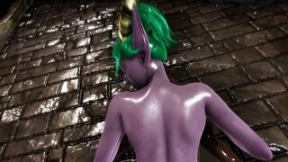 WoW: Ysera has a 3 way with 2 human vassals