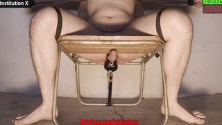 Again!!! He did it again! He was Caught Masturbating! Testicles Electrocuted until Sissygasm