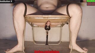 Again!!! He did it again! He was Caught Masturbating! Testicles Electrocuted until Sissygasm