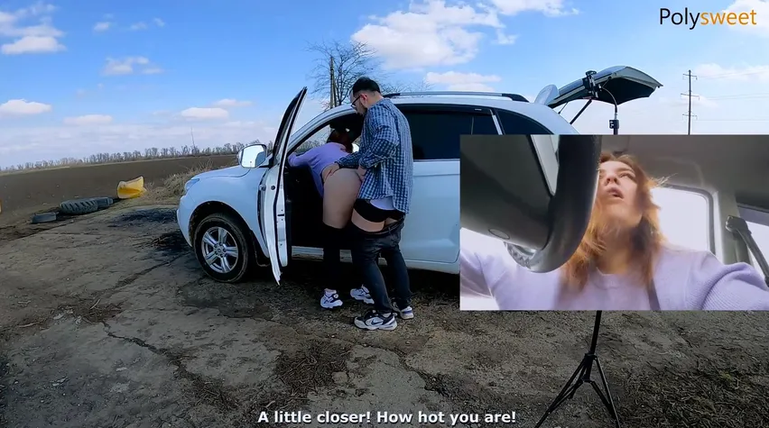 Порно видео ночь в машине секс подглядывание
