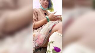 Desperate Pissing at a Park 
