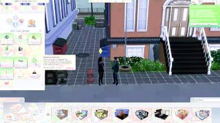 GAMEPLAY Homeless Hustler #1 - Squirting inside Alley - Big Facial at Strip Club - Pure Dancer