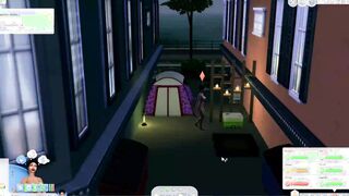 GAMEPLAY Homeless Hustler #1 - Squirting inside Alley - Big Facial at Strip Club - Pure Dancer