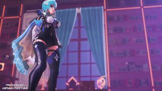 【MMD R-19 year old SEX DANCE】 006 EULA CRAZY HOT GODDESS BOOTY SWEET INSANE SATISFACTION ホットお尻 [MMD]