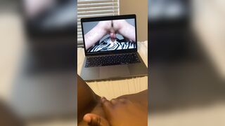 SEE PORN WITH ME WHILE HOME ALONE | ORGASMING TO CUMSHOTS | NOISY GROANING | HARDCORE FINGER BANGED