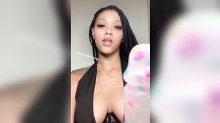 Buss a FAT LOAD before bed * Huge Titty Bed Time J O I * CUM FOR ME DADDY 