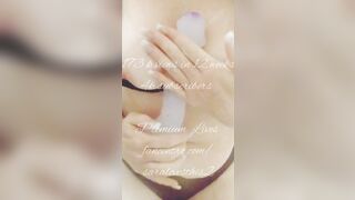173k views inside 12 weeks with 4k subscribers- Blonde Pawg long vibrator outdoor shower ebony bikini