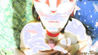 No sound Lustful collegegirl into handcuffs nailed inside mouth and between hooters