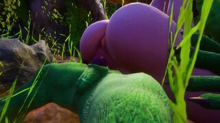 Furry gang bang | Seen aliens into a cave | wild life