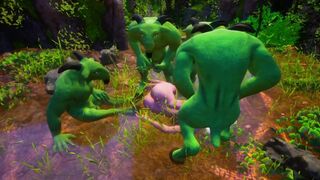 Furry gang bang | Seen aliens into a cave | wild life