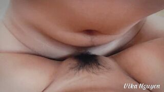 eastern college women close up sex, squirt and got a big cum load