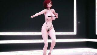【MMD R-barely legal SEX DANCE】 GREAT BUTT CUTIE SWEET SATISFACTION ハードセックス [MMD]