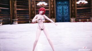 【MMD R-teenie SEX DANCE】 SWEET INSANE GODDESS BOOTY TEMPTATION ハードセックス [MMD]