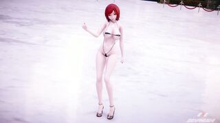 【MMD R-teenie SEX DANCE】 SWEET INSANE GODDESS BOOTY TEMPTATION ハードセックス [MMD]