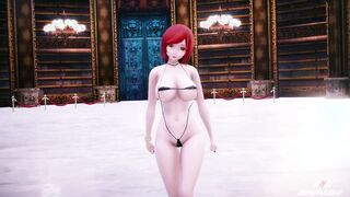 【MMD R-teenie SEX DANCE】 SWEET INSANE GODDESS BOOTY TEMPTATION ハードセックス [MMD]