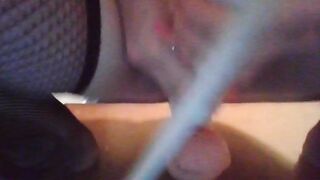 teens step-sister plays into family spare room