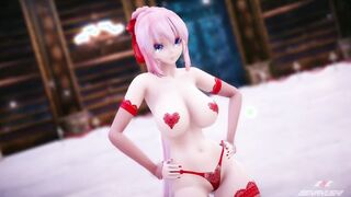 【MMD R-19 year old SEX DANCE】 BEAUTIFUL LONG BUTT LOVELY SWEET SATISFACTION 激しいセックス [MMD]