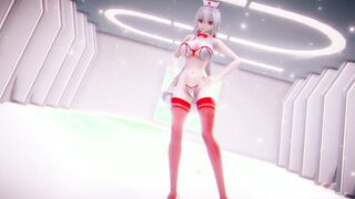 【MMD R-barely legal SEX DANCE】 BABE LONG BOOTY SWEET INSANE FUCKING ROUGH SEX ハードセックス [MMD]