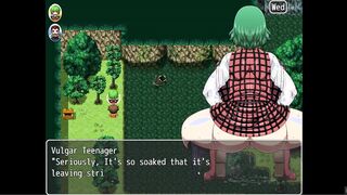 Yuka Scattred Shard Of The Yokai [PornPlay Cartoon game] Ep.10 butt finger fucked inside the forest while piss