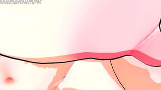 OCHACO URARAKA X MIDORIYA IZUKU COWGIRL CUMMED - My Hero Academia Animated