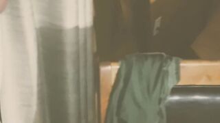 "People are watching"Divorced Hispanic MILF next door invites herself over to Hot bath-tub-jizzes on jets& sex
