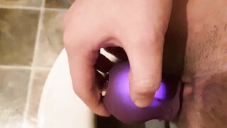 Using a Rose Dildo till I Cum