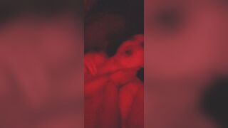 Long titty 19 year old gets anger nailed