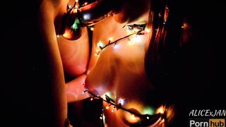For these HOLIDAYS my STEPSISTER is not GOING to GOT BORED Bae AMATEUR SEX with LIVE CHRISTMAS TREE