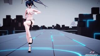 【MMD R-teen SEX DANCE】 GODDESS YUMMY MELONS SWEET SATISFACTION ハードセックス [MMD]