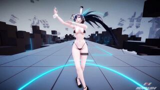 【MMD R-teen SEX DANCE】 GODDESS YUMMY MELONS SWEET SATISFACTION ハードセックス [MMD]