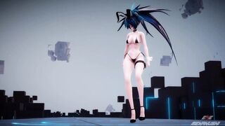 【MMD R-teen SEX DANCE】 GODDESS YUMMY MELONS SWEET SATISFACTION ハードセックス [MMD]