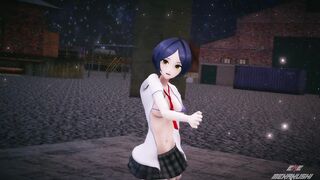 【MMD R-teen SEX DANCE】 SWEET DELICIOUS BUTT INSANE SATISFACTION ROUGH SEX 激しいセックス [MMD]