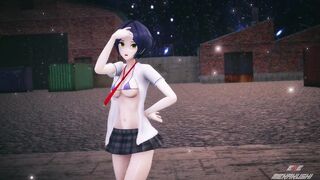 【MMD R-teen SEX DANCE】 SWEET DELICIOUS BUTT INSANE SATISFACTION ROUGH SEX 激しいセックス [MMD]
