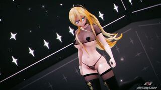 【MMD R-18 year old SEX DANCE】 LONG LONG GODDESS BUTT THIRST FOR SWEET PENIS SATISFACTION 激しいセックス [MMD]