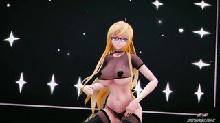 【MMD R-18 year old SEX DANCE】 LONG LONG GODDESS BUTT THIRST FOR SWEET PENIS SATISFACTION 激しいセックス [MMD]