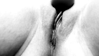 Having Fun with my bald soak vagina and dreaming of a rough dick in and cumming loudly