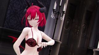 【MMD R-teenie SEX DANCE】 PERVERSE HUGE BUTT LOVELY SWEET EXTREME SATISFACTION 激しいセックス [MMD]