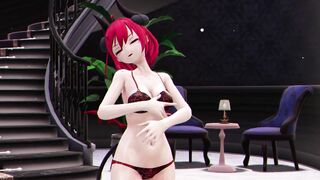 【MMD R-teenie SEX DANCE】 PERVERSE HUGE BUTT LOVELY SWEET EXTREME SATISFACTION 激しいセックス [MMD]