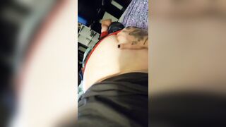 She blowing that cock