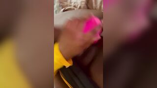 vibrator fucking myself with my clothes on