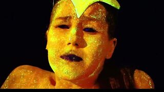 Glow inside the dark goddess