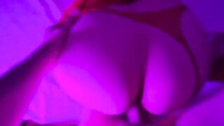Nailed doggy style by my Next Door son with creampie on my huge booty !!!!!