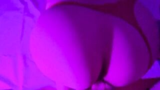 Nailed doggy style by my Next Door son with creampie on my huge booty !!!!!