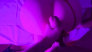 Nailed doggy style by my Next Door son with creampie on my huge booty !!!!!