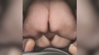 Quickie and a squirting cumshot