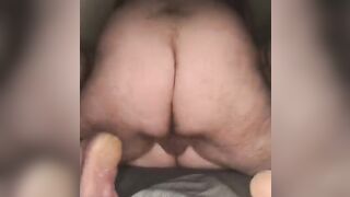 Quickie and a squirting cumshot