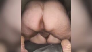 Quickie and a squirting cumshot